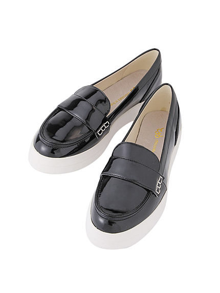 RUNWAY channel【Chocolate schubar】ローファースニーカー