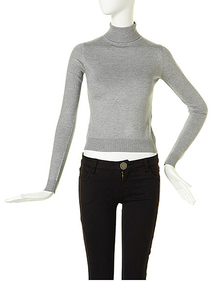 MURUAbasicタートルニット