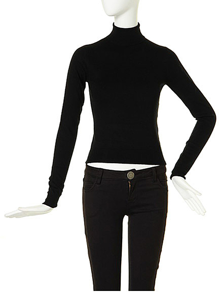 MURUAbasicタートルニット