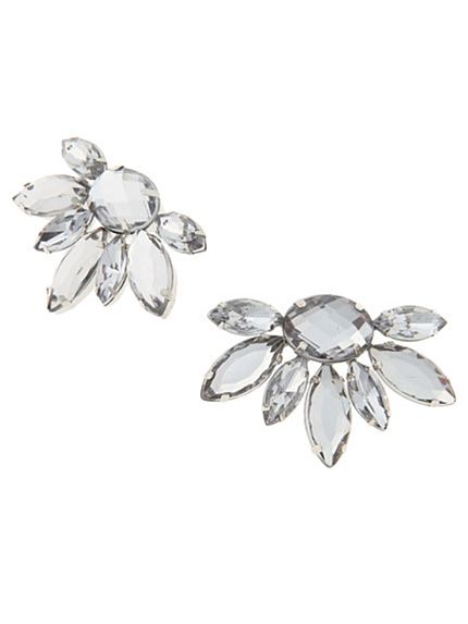 MURUAポイントフラワービジューピアス