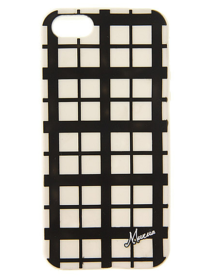 MURUA≪5/5S 対応≫ ラインチェックシリコンiphoneケース