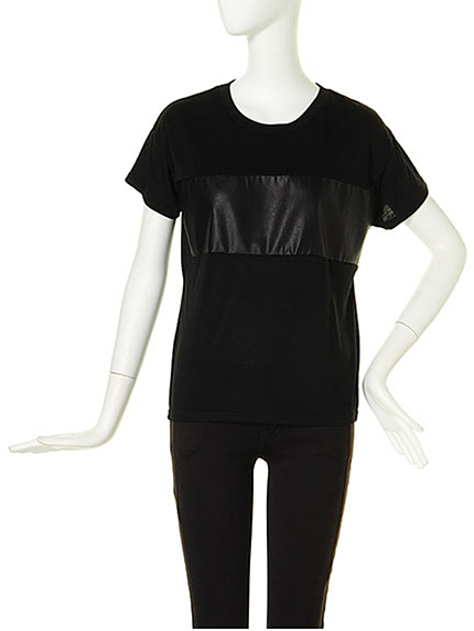 MURUA異素材切替Tシャツ