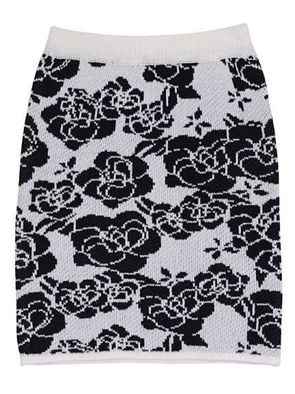 MURUAVivid RoseニットタイトSK