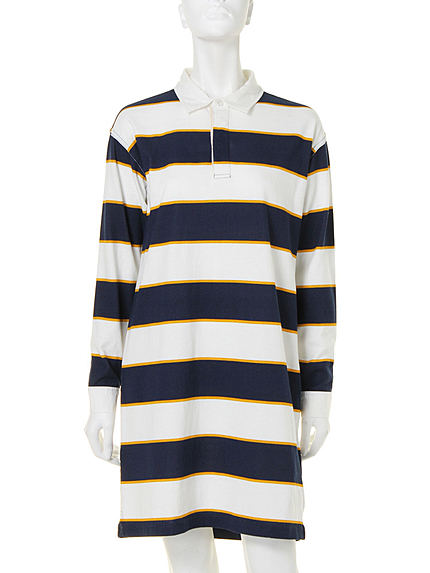 【Casual】ボーダーラガーOP