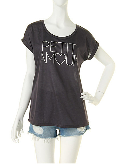 dazzlin【red】PETIT Tシャツ