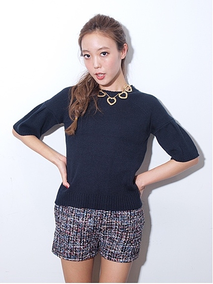 dazzlin【dazzlin】MIXツイードショートパンツ