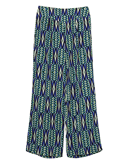 Freeway プリントワイドパンツ