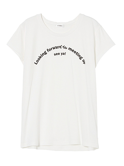 アーチロゴプリントT