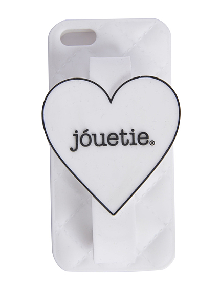 ハートjouetieシリコンiphoneケース