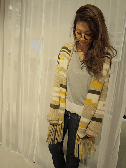 Ungrid【Casual】ネイティブニットガウン