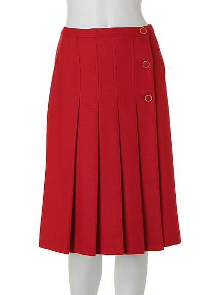 【dazzlin】ラッププリーツスカート