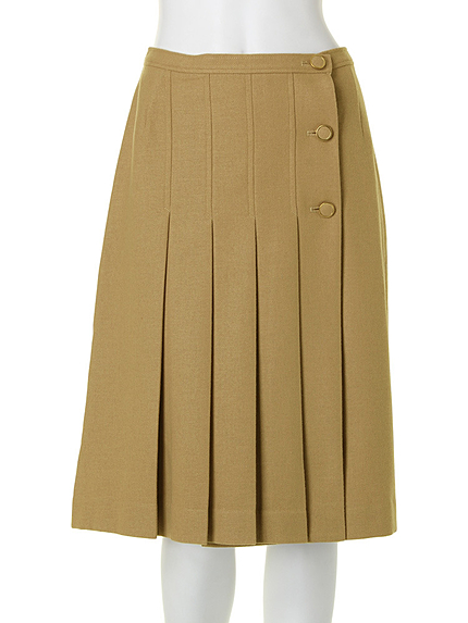 【dazzlin】ラッププリーツスカート