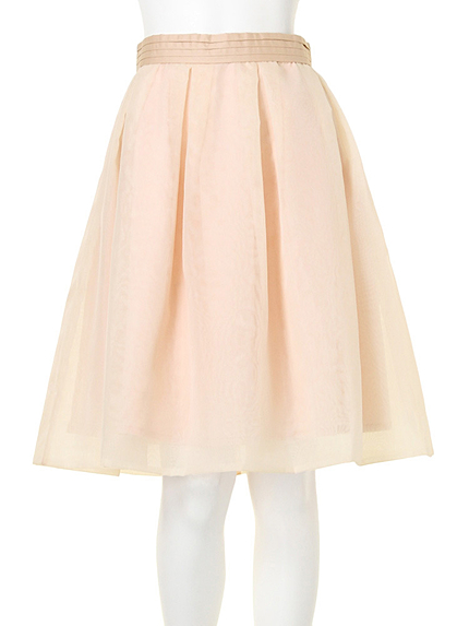 【moi】organdie skirt
