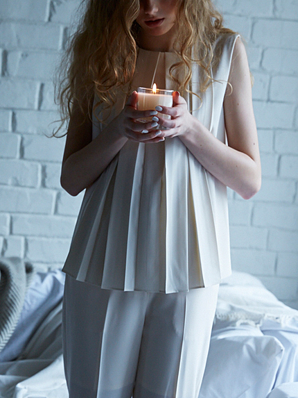 【moi】handsome pants