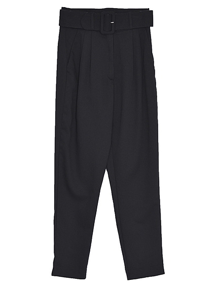 EMODAWIDEベルトアンクルスラックス