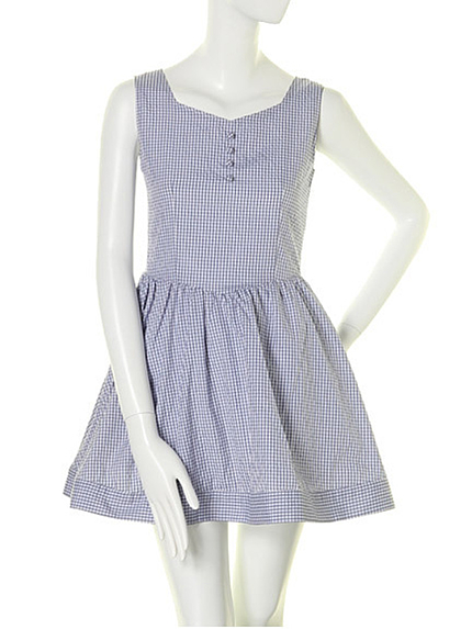 Littny【Littny】ギンガムチェックワンピース
