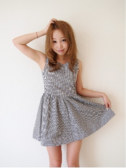 Littny【Littny】ギンガムチェックワンピース