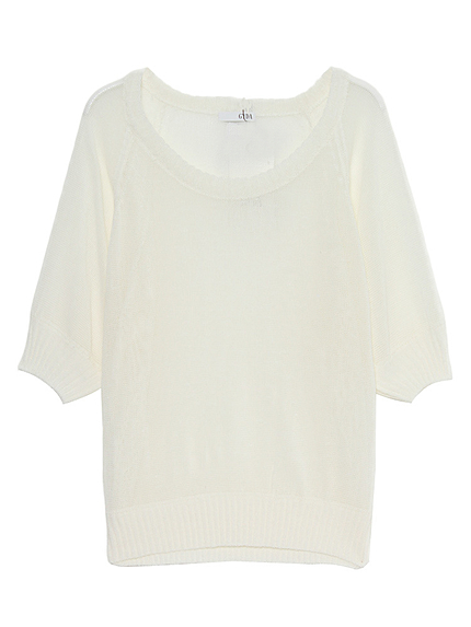 パフスリーブサマーニットTOPS