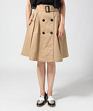 トレンチラップスカート