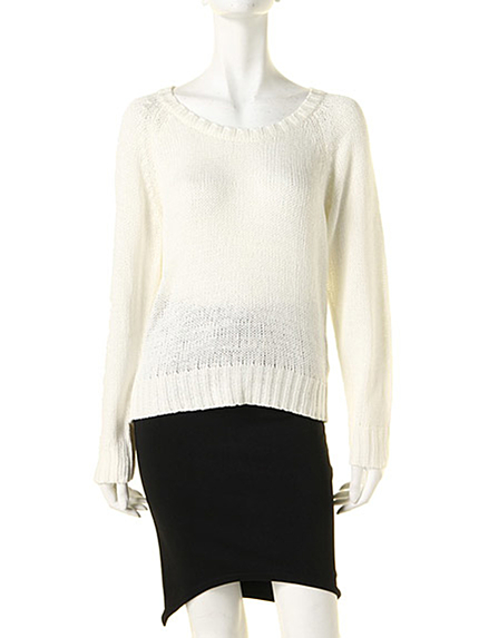 【GYDA】BACKOPENサマーニットTOPS