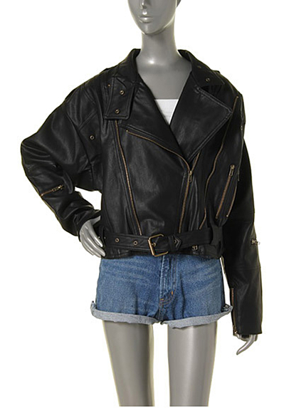 RUDY GADY合皮ライダースJK