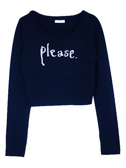 GYDAPlease ショートニットTOPS