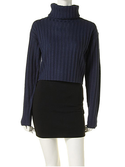 GYDAボリュームタートルニットTOPS