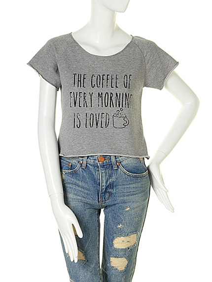 Littny【Littny】スウェットプリントTee