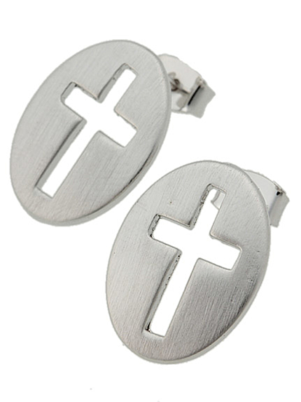 GYDAクロスカットラウンドピアス