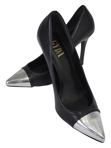 GYDAポイントメタリックパンプス