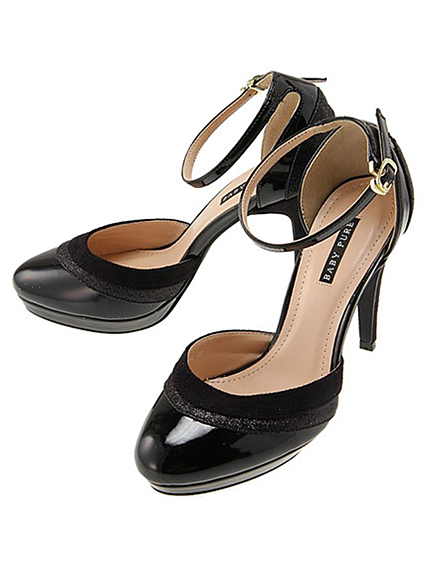 RUNWAY channel【BABY PURE】ワンストラップセパレートパンプス