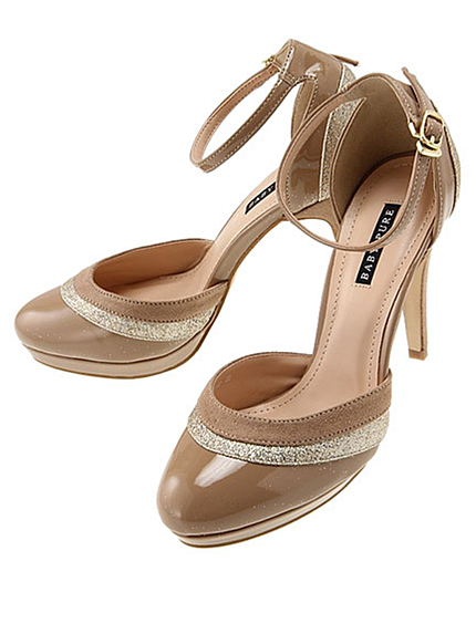 RUNWAY channel【BABY PURE】ワンストラップセパレートパンプス