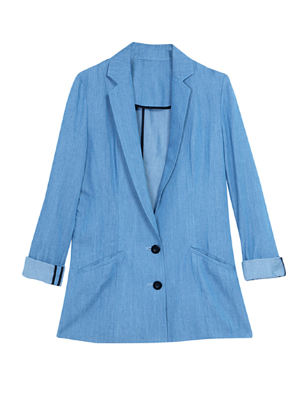 EMODAテンセルダンガリーテーラード