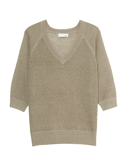 BORNYTRANNA Ｖネックドルマンニット00