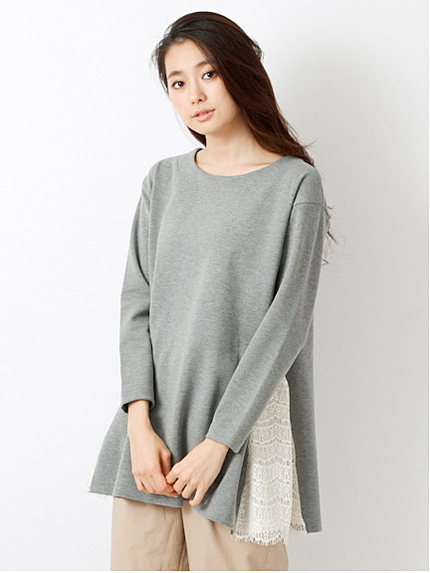 サイドレースチュニック