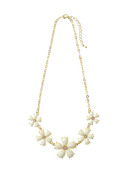 フラワーネックレス