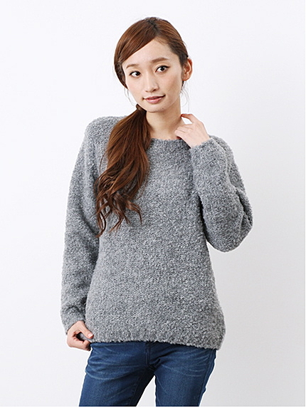 ・Uブークレーニットプルオーバー