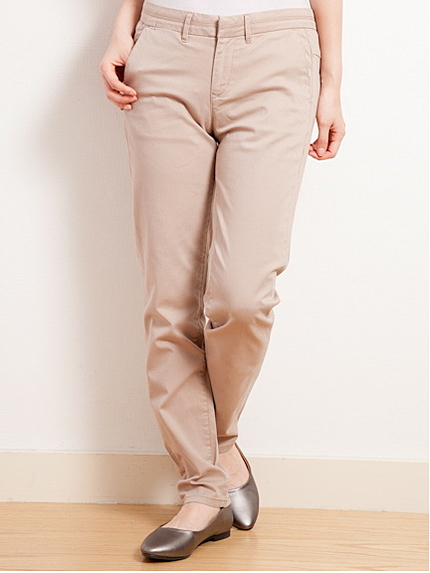 チノカラートラウザーパンツ