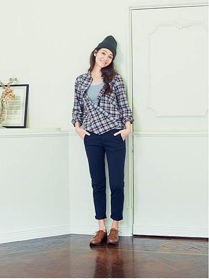 チノカラートラウザーパンツ