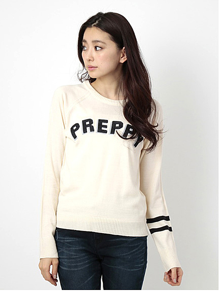 ・PREPPYニットプルオーバー