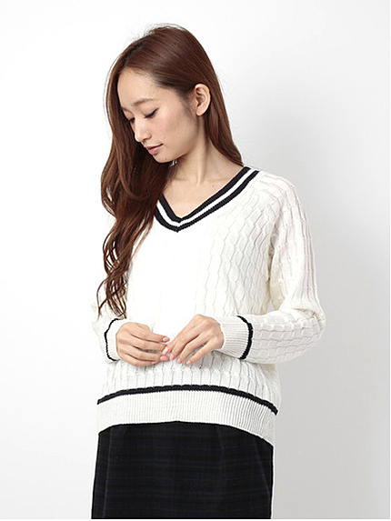 ・チルデンニットプルオーバー