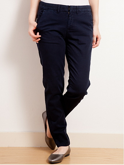 〈サイズコンシェルジュ〉チノカラートラウザーパンツ