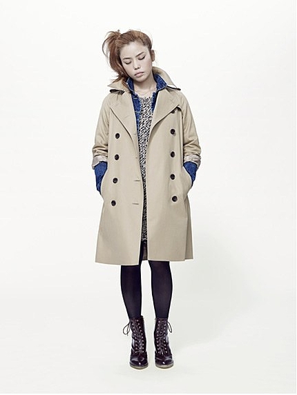 ロングトレンチコート