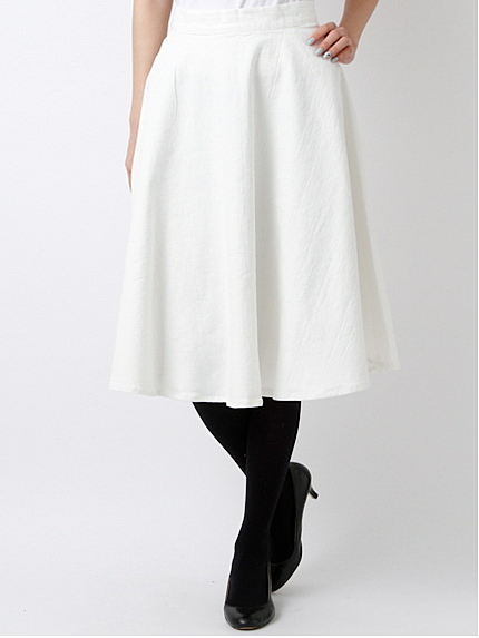 4.5ozデニム サーキュラ-スカート