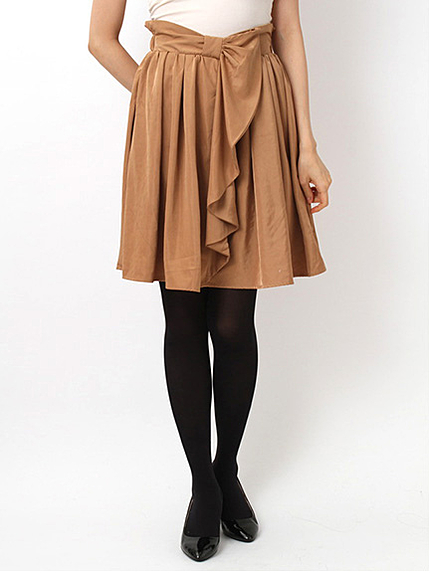 ・リボンラッフルリボンスカート