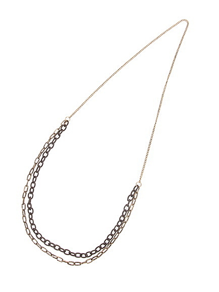 チェーンロングネックレス