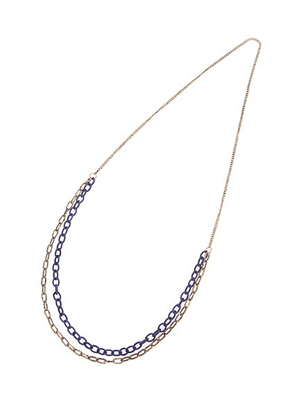 チェーンロングネックレス