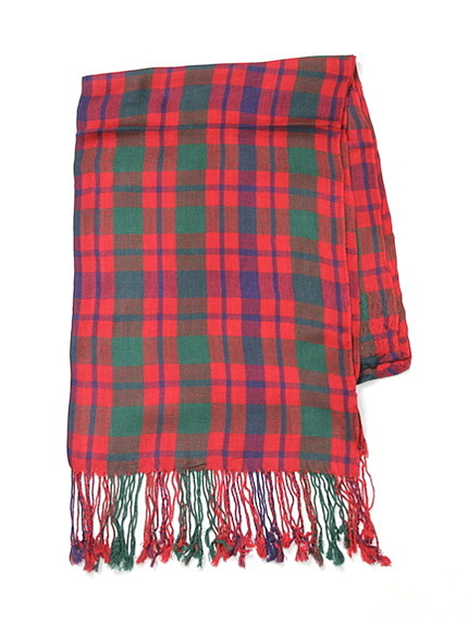 チェックストール