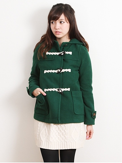 14Wボンディングダッフルコート