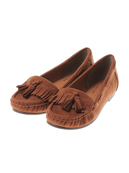 〈サイズコンシェルジュ〉タッセルモカシューズ